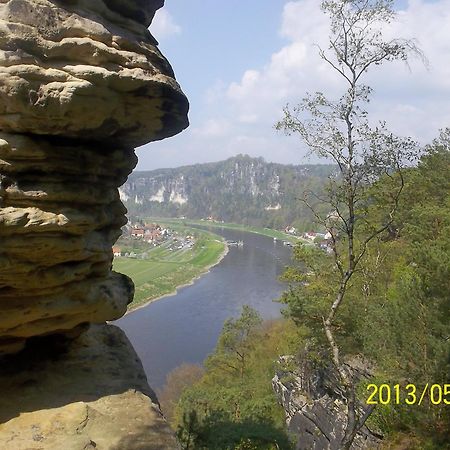 Ferienwohnung Zum Lilienstein Bad Schandau Esterno foto