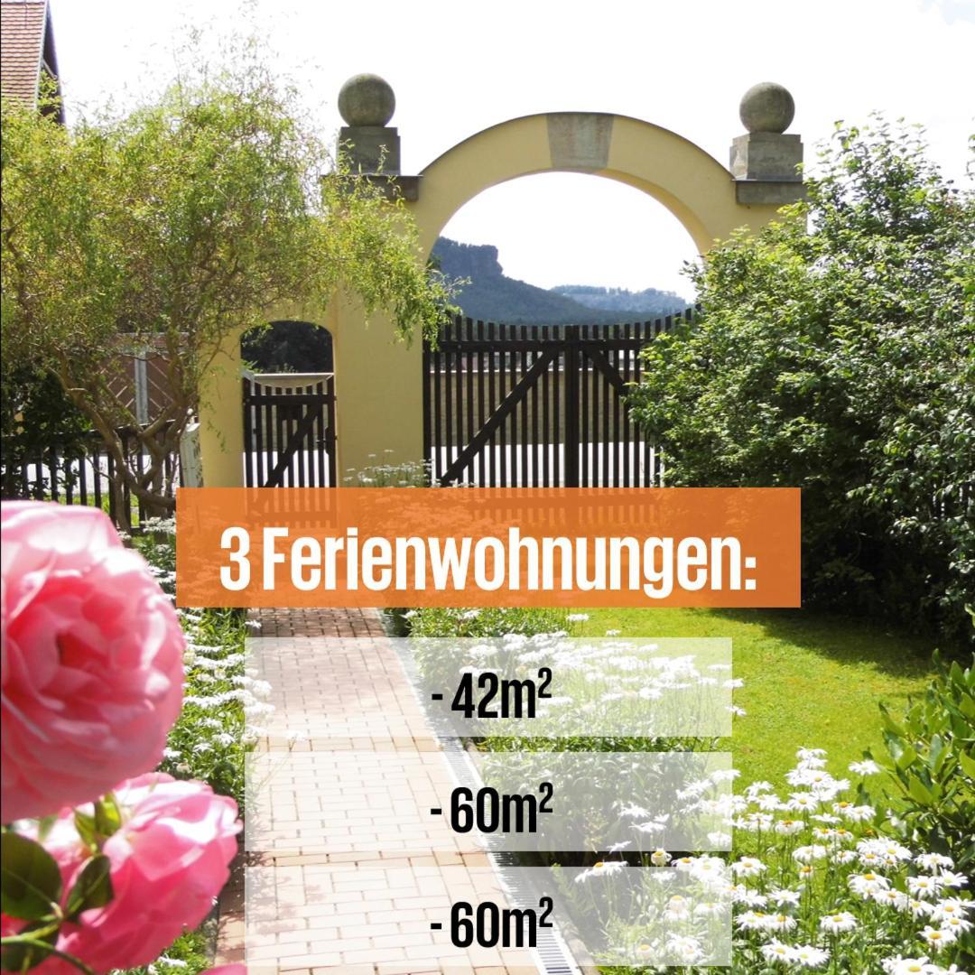 Ferienwohnung Zum Lilienstein Bad Schandau Esterno foto