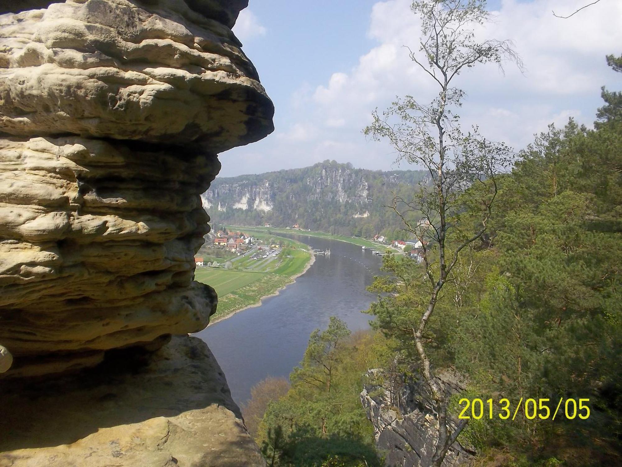 Ferienwohnung Zum Lilienstein Bad Schandau Esterno foto
