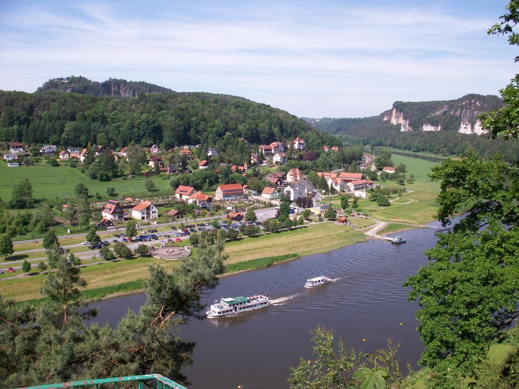 Ferienwohnung Zum Lilienstein Bad Schandau Esterno foto