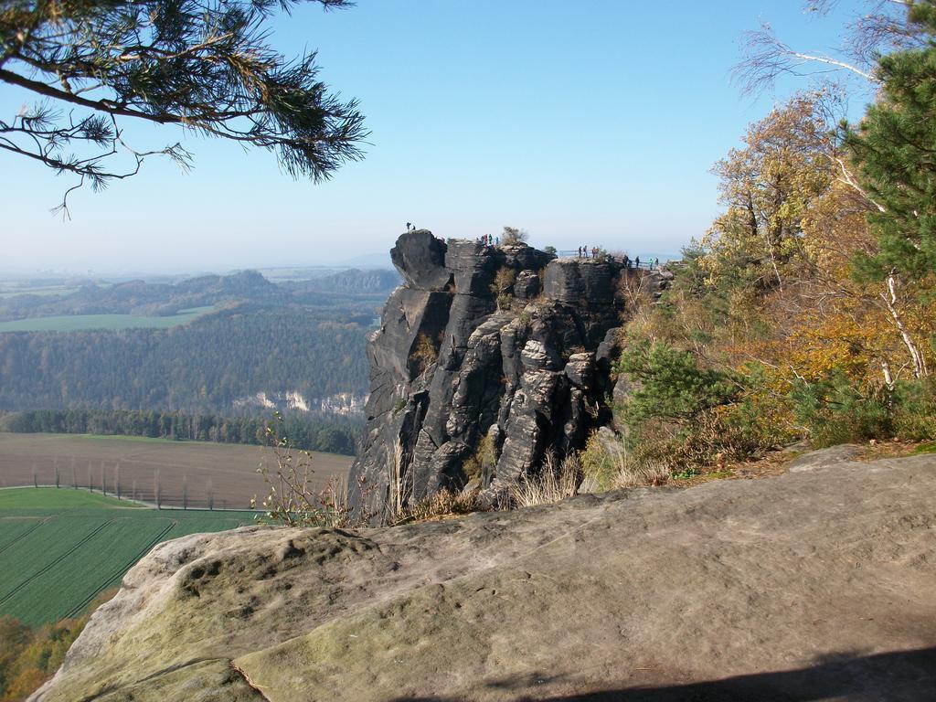 Ferienwohnung Zum Lilienstein Bad Schandau Esterno foto