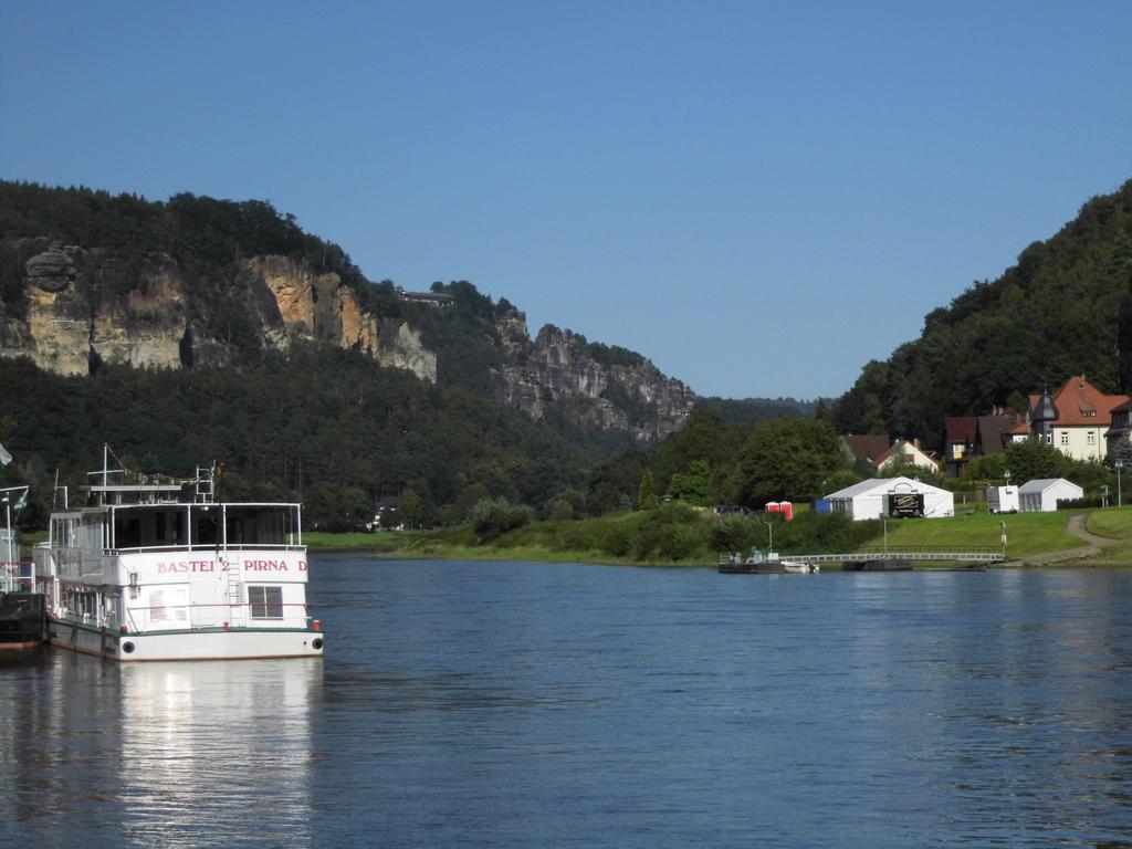 Ferienwohnung Zum Lilienstein Bad Schandau Esterno foto