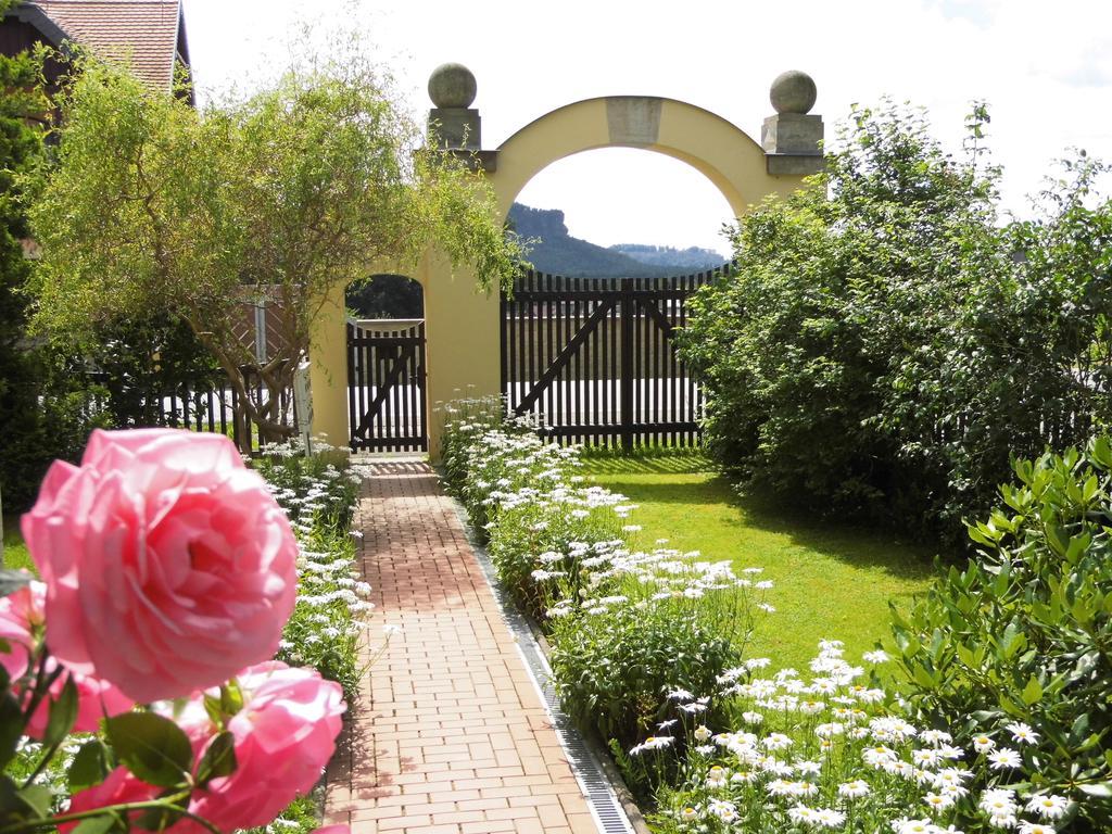 Ferienwohnung Zum Lilienstein Bad Schandau Esterno foto