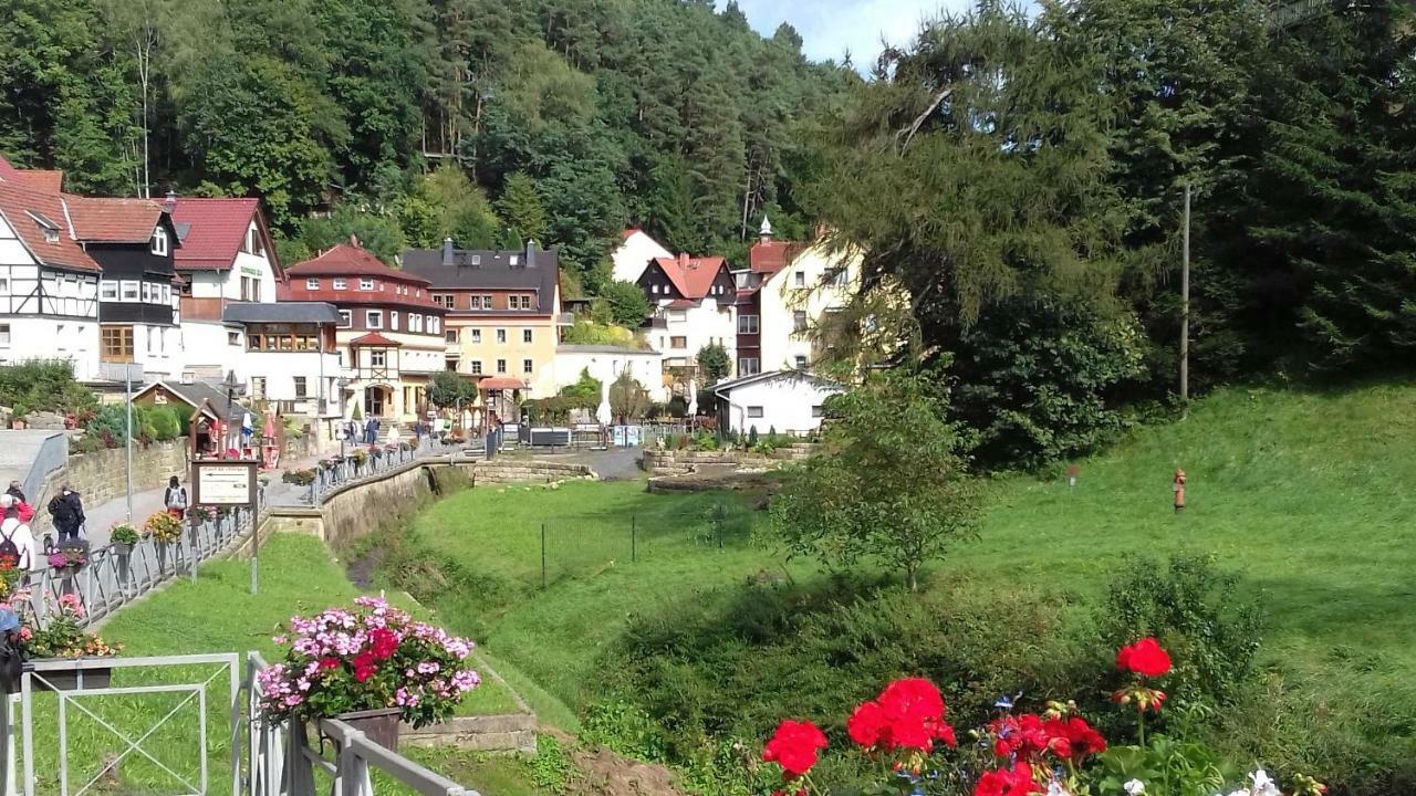 Ferienwohnung Zum Lilienstein Bad Schandau Esterno foto