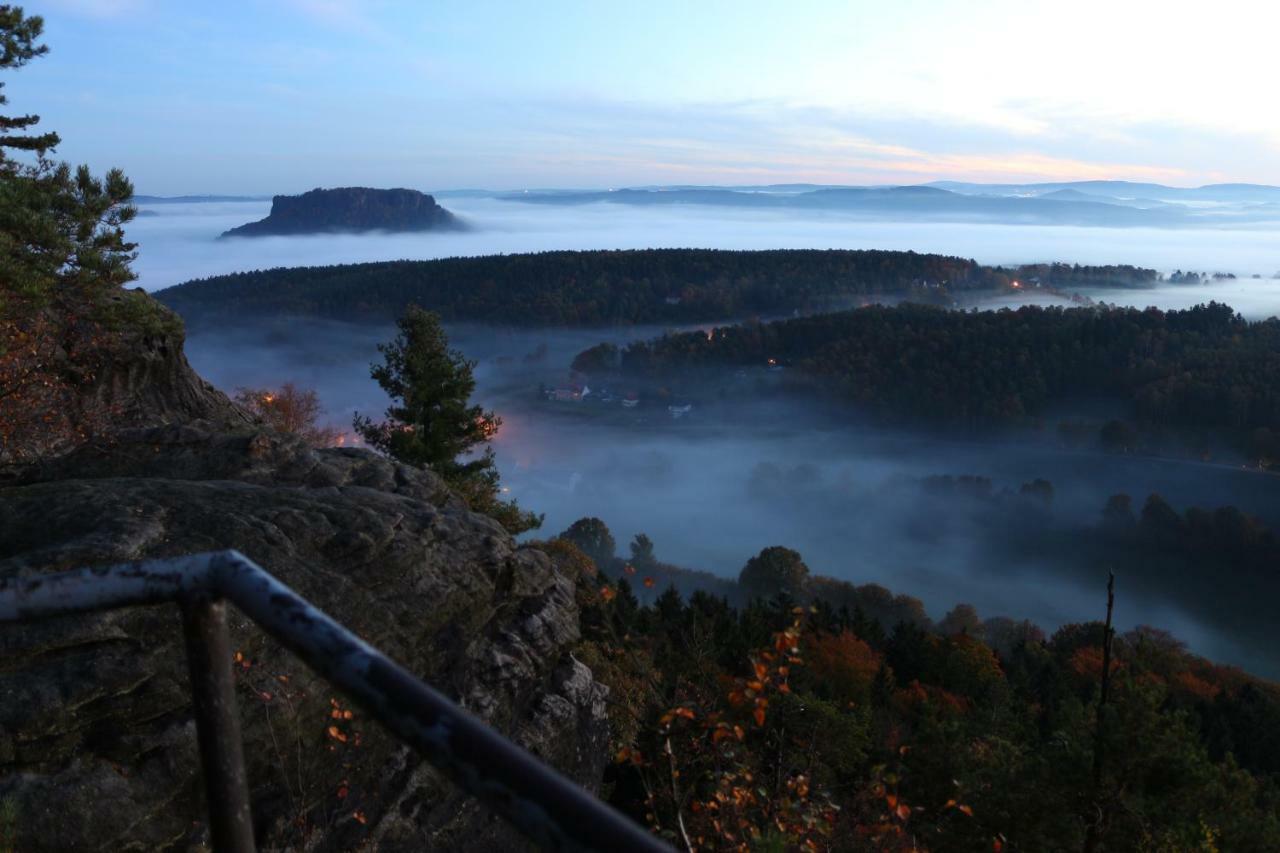 Ferienwohnung Zum Lilienstein Bad Schandau Esterno foto