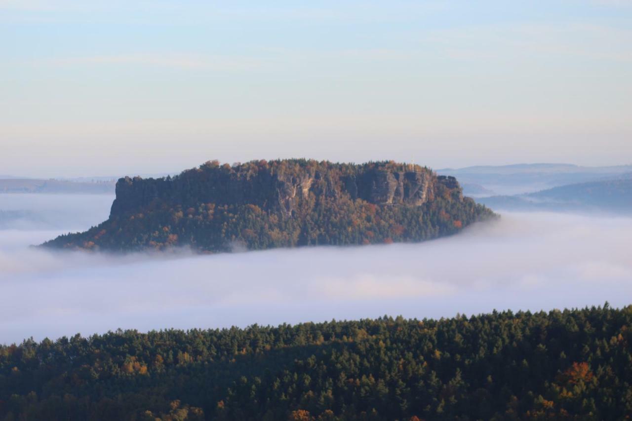 Ferienwohnung Zum Lilienstein Bad Schandau Esterno foto