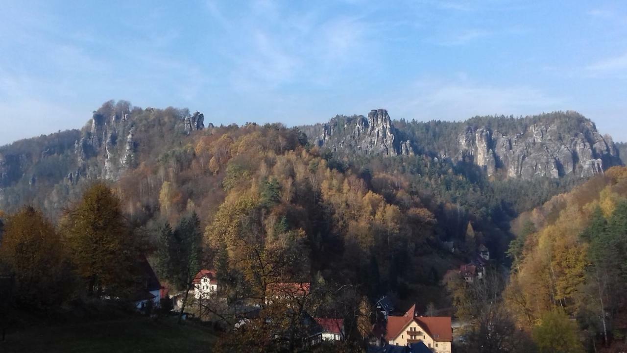 Ferienwohnung Zum Lilienstein Bad Schandau Esterno foto