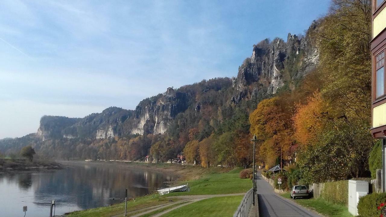 Ferienwohnung Zum Lilienstein Bad Schandau Esterno foto