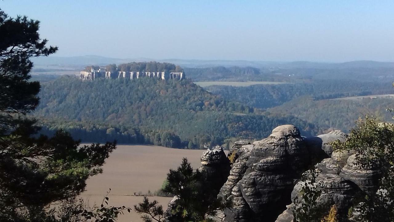 Ferienwohnung Zum Lilienstein Bad Schandau Esterno foto