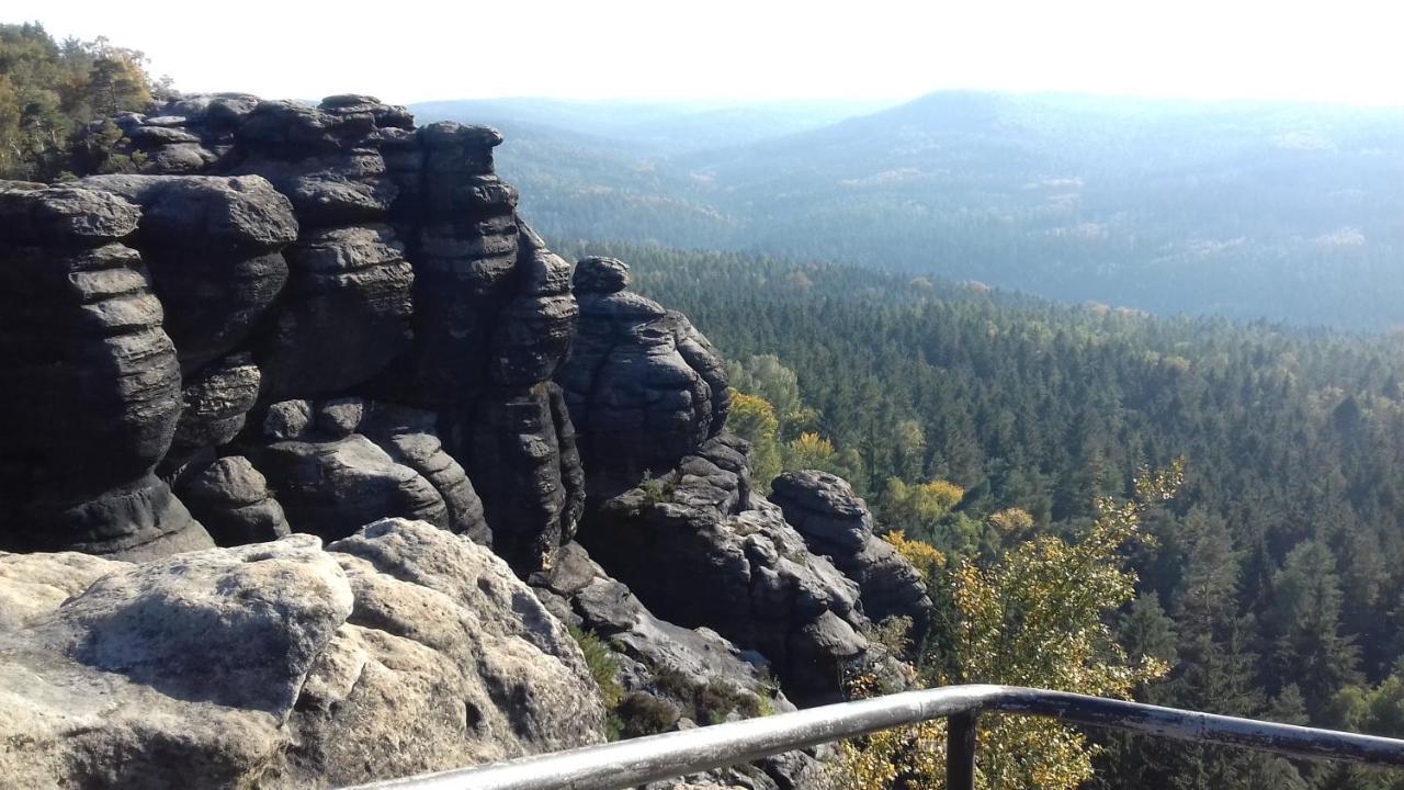 Ferienwohnung Zum Lilienstein Bad Schandau Esterno foto
