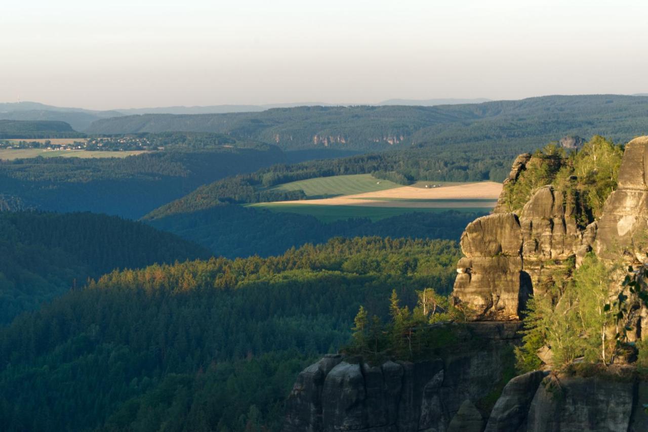 Ferienwohnung Zum Lilienstein Bad Schandau Esterno foto